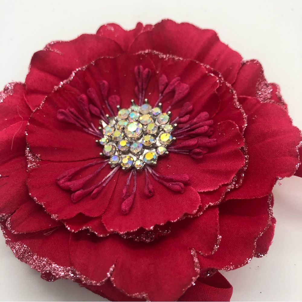 🩷❤️ TIEKS FLOWER TOPPER | RED-ISH/PINK-ISH🩷❤️